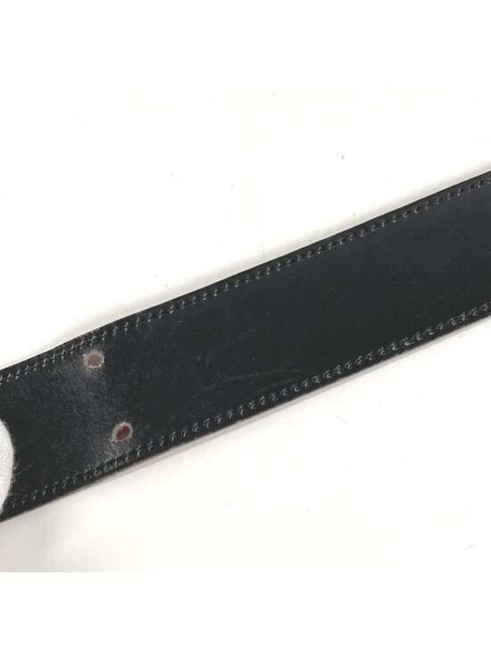 Hermes Belt Leather Red Black